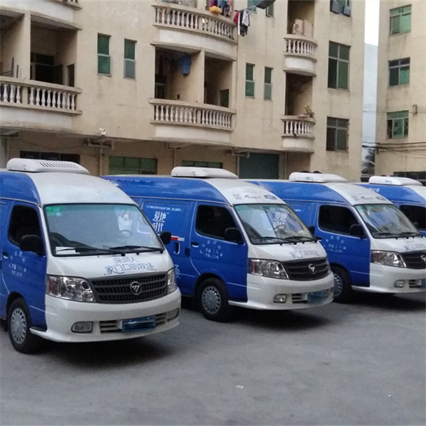 single temperature refrigeration system for cargo van